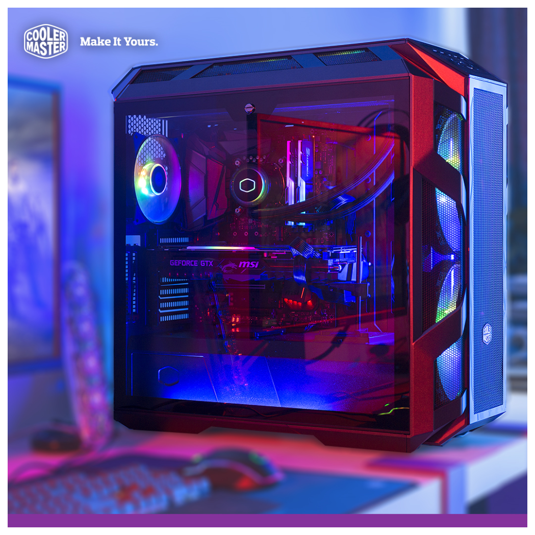 Новый кул. Cooler Master MASTERCASE h500m. Cooler Master h500m Mesh. Master Case h500. Кулер мастер мастер кейс h500.