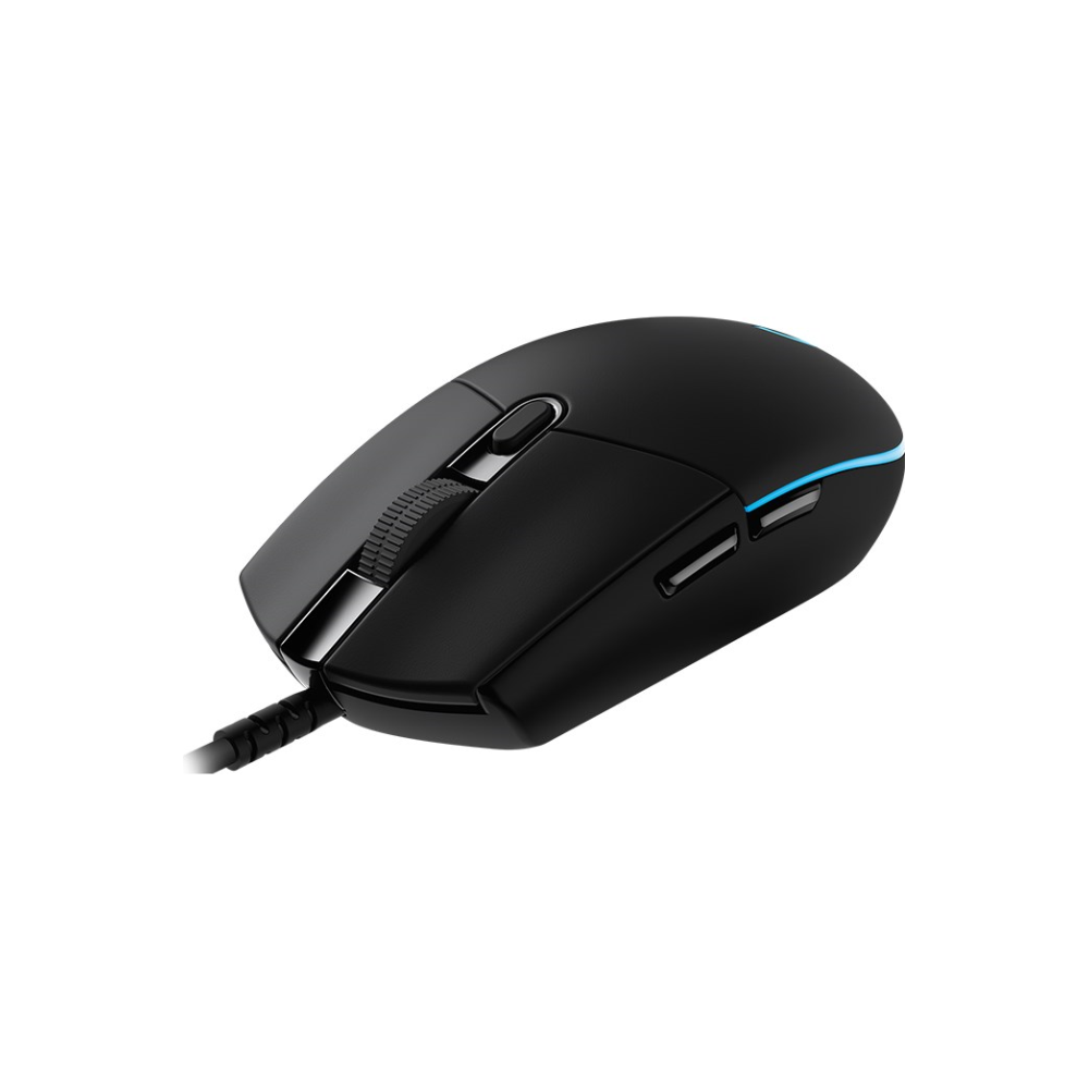 A large main feature product image of Logitech G Pro Gaming Mouse with HERO Sensor