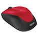 A product image of Logitech M235 Wireless Mouse Red