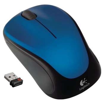 Product image of Logitech M235 Wireless Mouse Blue - Click for product page of Logitech M235 Wireless Mouse Blue