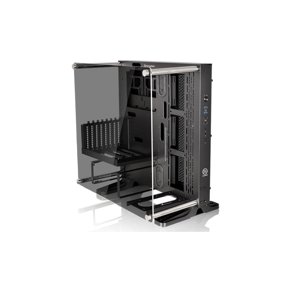 A large main feature product image of Thermaltake Core P3 Tempered Glass Edition Mid Tower Case