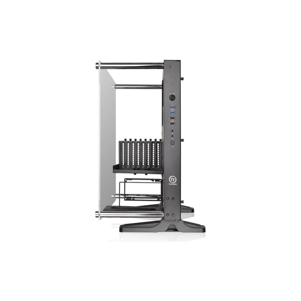 A large main feature product image of Thermaltake Core P3 Tempered Glass Edition Mid Tower Case