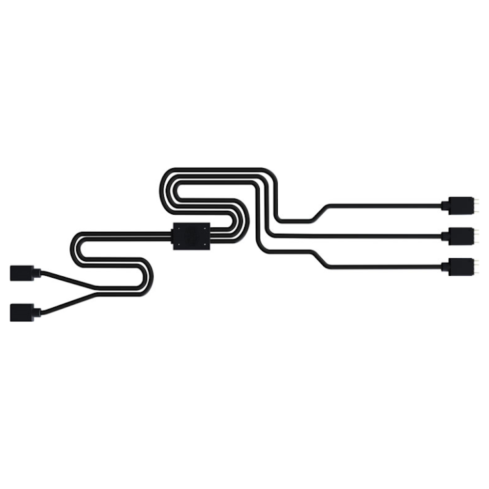 A large main feature product image of Cooler Master Addressable RGB 1-to-3 Splitter Cable