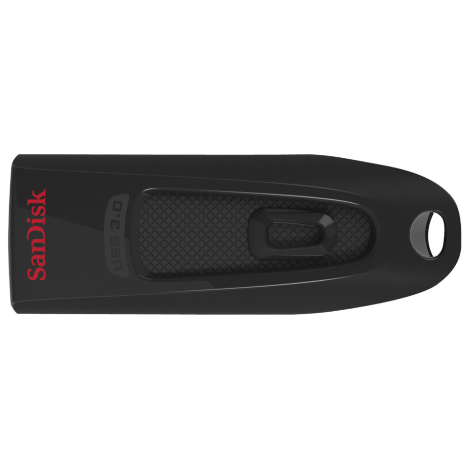 A large main feature product image of SanDisk Ultra Flash 64GB USB 3.0 Type-A Flash Drive