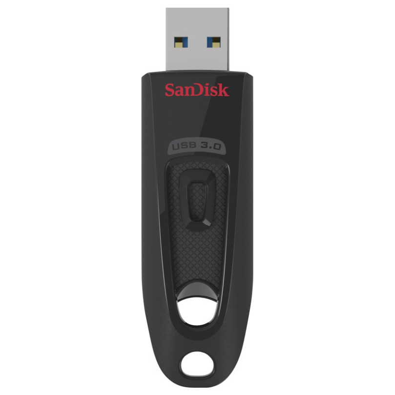A large main feature product image of SanDisk Ultra USB3.2 Type-A Flash Drive - 256GB