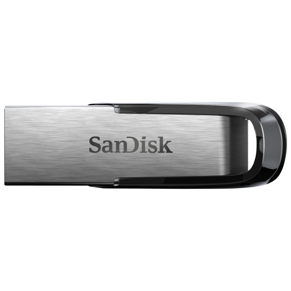 A large main feature product image of SanDisk Ultra Flair 32GB USB 3.0 Type-A Flash Drive