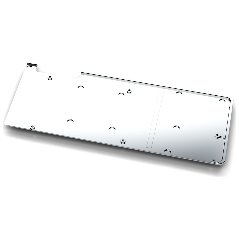 A large main feature product image of EK Quantum Vector RTX Backplate - Nickel