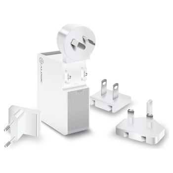 Product image of ALOGIC USB Type-C Wall Charger 60W – Travel Edition – Includes USB-C Charging Cable – White - Click for product page of ALOGIC USB Type-C Wall Charger 60W – Travel Edition – Includes USB-C Charging Cable – White