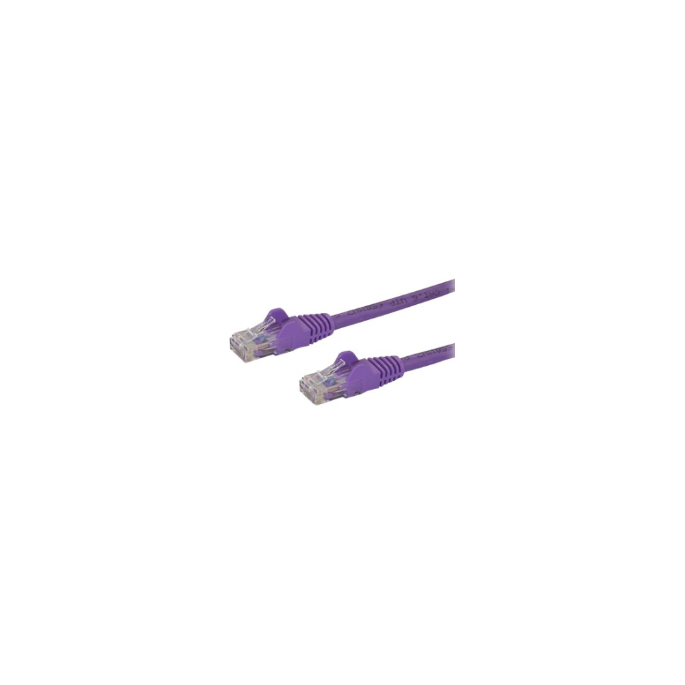 A large main feature product image of Startech 10m Purple Cat6 Ethernet Patch Cable - Snagless