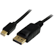 A small tile product image of Startech miniDisplayPort to DisplayPort 1.2 3m Adapter Cable
