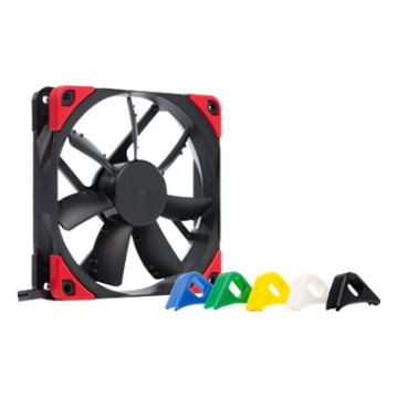 A large main feature product image of Noctua NF-S12A PWM Chromax - 120mm x 25mm 1200RPM Cooling Fan