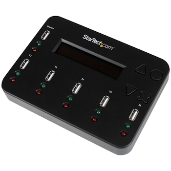 Product image of Startech USB 1:5 Flash Drive Duplicator & Multi-Pass DoD Eraser - Click for product page of Startech USB 1:5 Flash Drive Duplicator & Multi-Pass DoD Eraser
