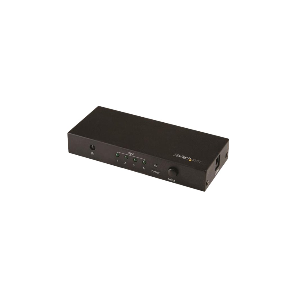 A large main feature product image of Startech 4x1 HDMI Video Switch - 4K60 - HDMI Video Switcher - 4K 60Hz