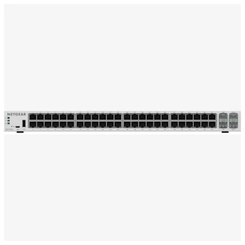 Product image of Netgear GC752X Insight Managed 52 Port Gigabit Ethernet Smart Cloud Switch w/ SFP & SFP+ Ports - Click for product page of Netgear GC752X Insight Managed 52 Port Gigabit Ethernet Smart Cloud Switch w/ SFP & SFP+ Ports