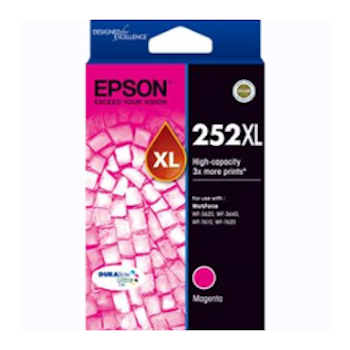 Product image of Epson DURABrite Ultra 252XL High Capacity Magenta Cartridge - Click for product page of Epson DURABrite Ultra 252XL High Capacity Magenta Cartridge