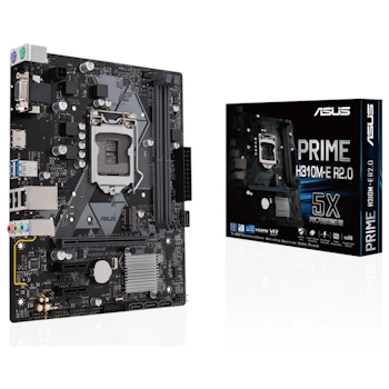 Product image of ASUS PRIME H310M-E R2.0 LGA1151-CL mATX Desktop Motherboard - Click for product page of ASUS PRIME H310M-E R2.0 LGA1151-CL mATX Desktop Motherboard