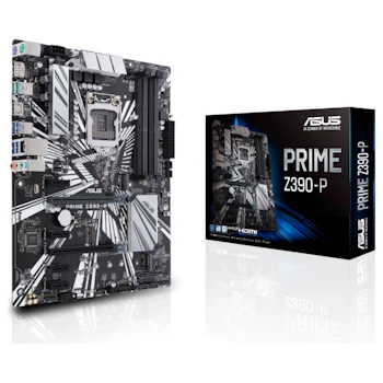 Product image of ASUS PRIME Z390-P LGA1151-CL ATX Desktop Motherboard - Click for product page of ASUS PRIME Z390-P LGA1151-CL ATX Desktop Motherboard