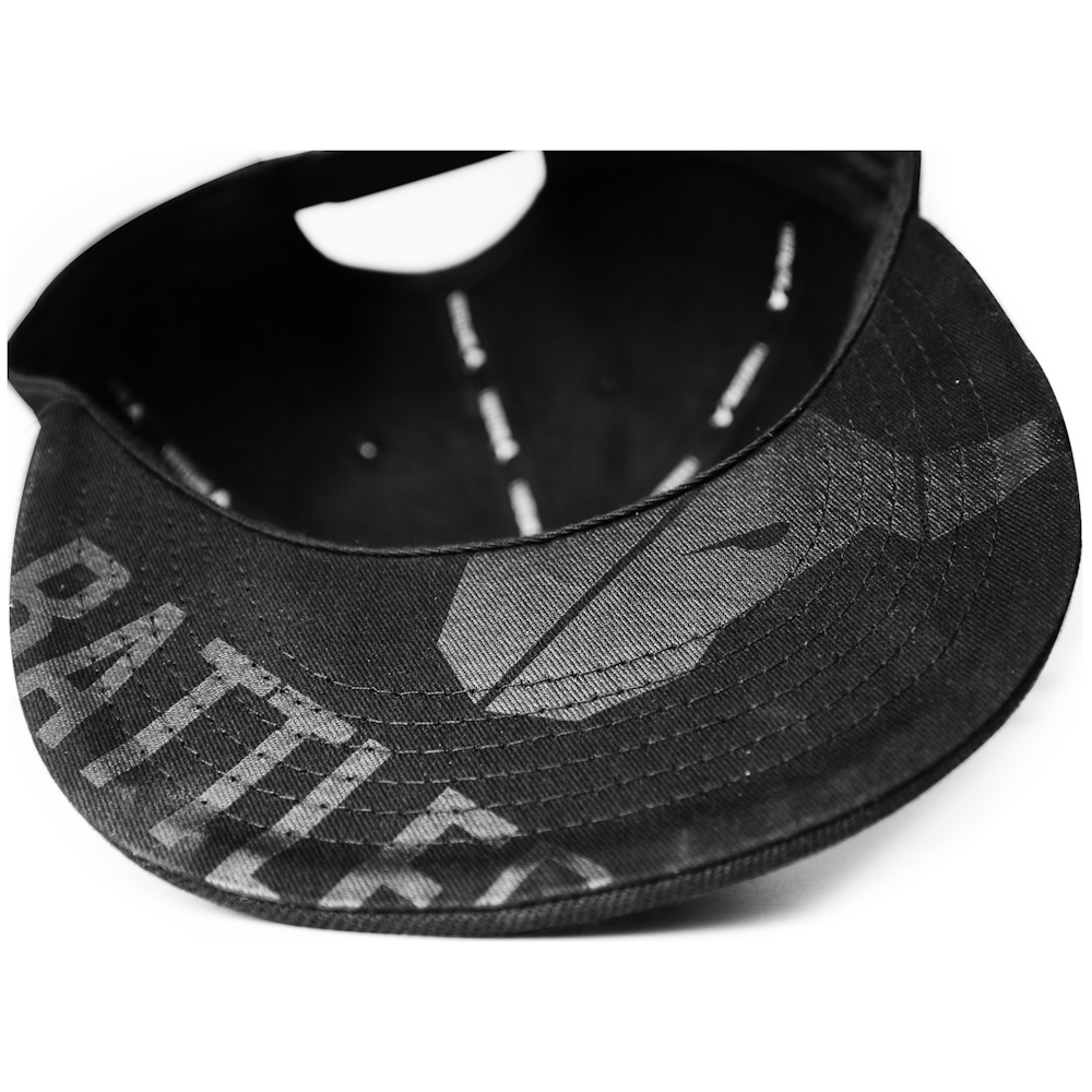 A large main feature product image of BattleBull Squad Snapback Cap - Black/Black