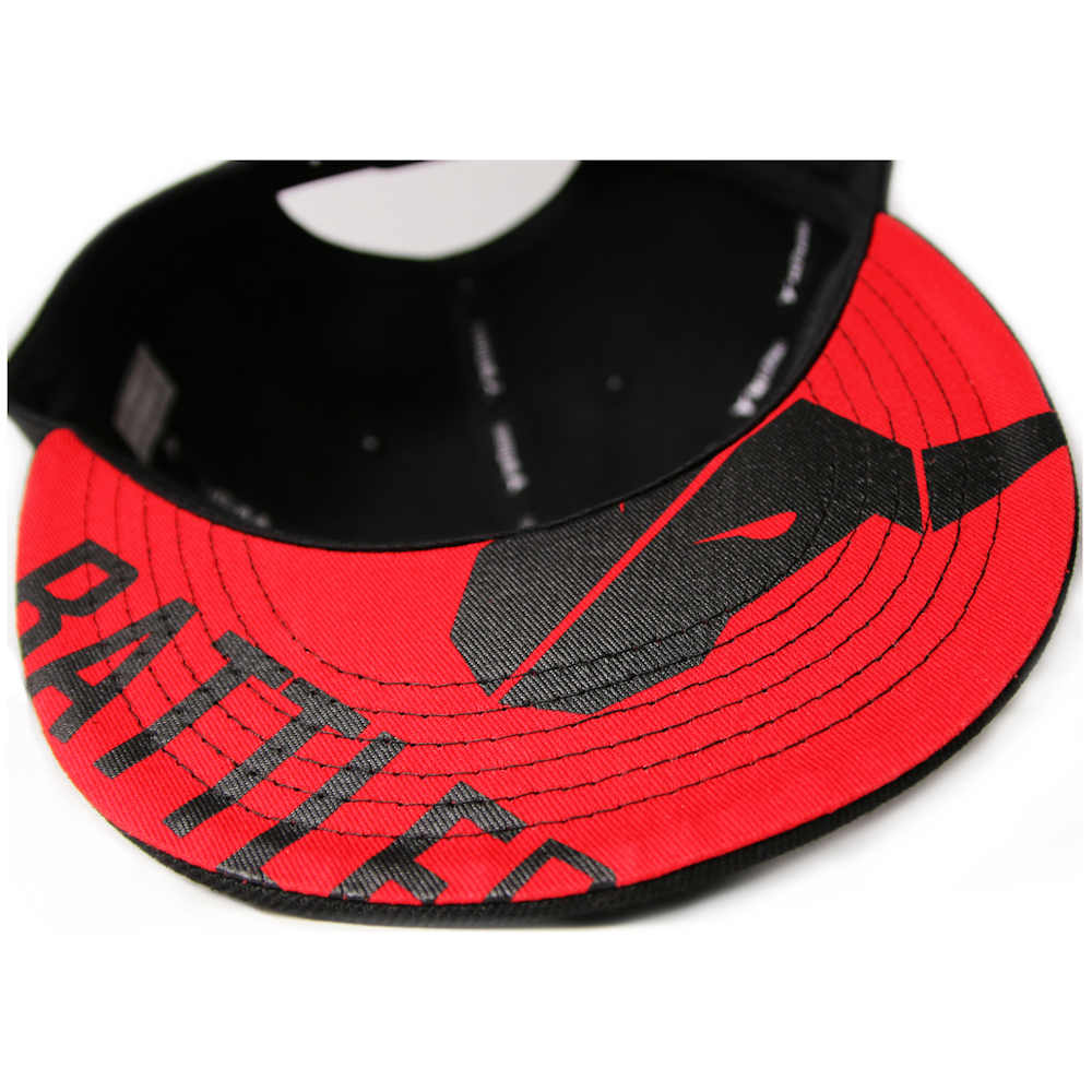 A large main feature product image of BattleBull Squad Snapback Cap Black/Red