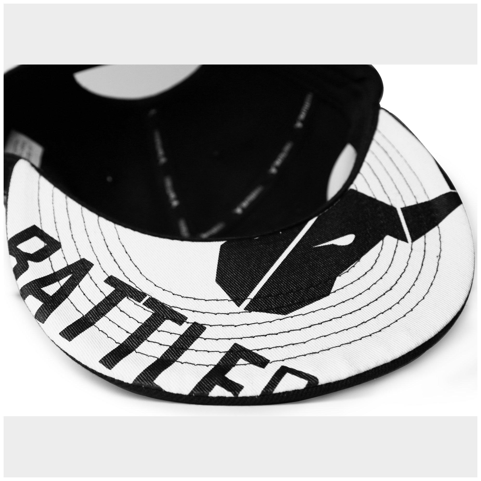 A large main feature product image of BattleBull Squad Snapback Cap - Black/White