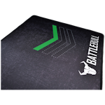 A small tile product image of BattleBull Grazed Extended Mousepad - Green/Black