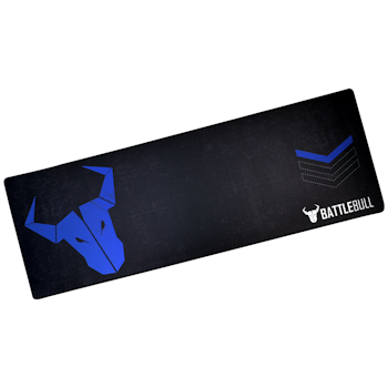 Product image of BattleBull Grazed Extended Mousemat - Blue/Black - Click for product page of BattleBull Grazed Extended Mousemat - Blue/Black