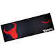 A small tile product image of BattleBull Grazed Extended Mousemat - Red/Black