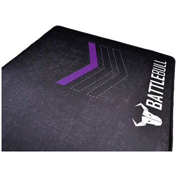 Product image of BattleBull Grazed Extended Mousemat - Purple/Black - Click for product page of BattleBull Grazed Extended Mousemat - Purple/Black