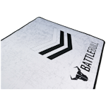 A small tile product image of BattleBull Grazed Extended Mousepad - White/Black