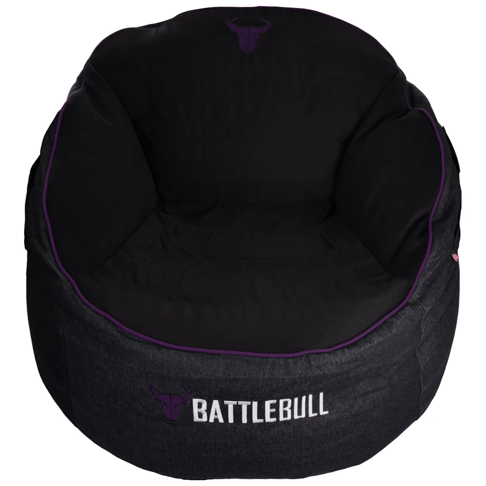 BattleBull Bunker Bean Bag - Black/Purple