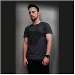 A small tile product image of BattleBull Squad T-Shirt Black/Black - Size Medium (M)