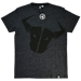 A product image of BattleBull Squad T-Shirt Black/Black - Size Extra Large (XL)