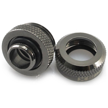 Product image of XSPC G1/4 14mm OD Black Chrome Triple-Seal PETG Fitting V2 - Click for product page of XSPC G1/4 14mm OD Black Chrome Triple-Seal PETG Fitting V2