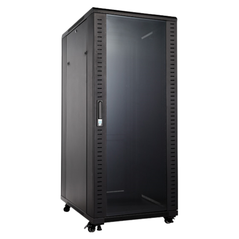 Hypertec Floor Mount 19" Enclosed 24RU (600W X 600D X 1255H) Server Cabinet