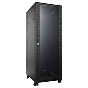 Product image of Hypertec Floor Mount 19" Enclosed 32RU (600W X 600D X 1655H) Server Cabinet - Click for product page of Hypertec Floor Mount 19" Enclosed 32RU (600W X 600D X 1655H) Server Cabinet