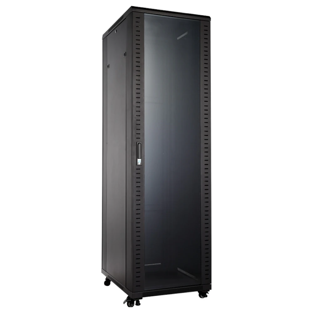 Hypertec Floor Mount 19" Enclosed 42RU (600W X 1000D X 2055H) Server Cabinet