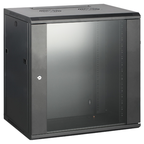 Hypertec Swing Frame Enclosed 12RU (600W X 600D X 635H) Server Cabinet