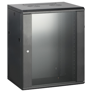 Product image of Hypertec Swing Frame Enclosed 18RU (600W X 600D X 900H) Server Cabinet - Click for product page of Hypertec Swing Frame Enclosed 18RU (600W X 600D X 900H) Server Cabinet