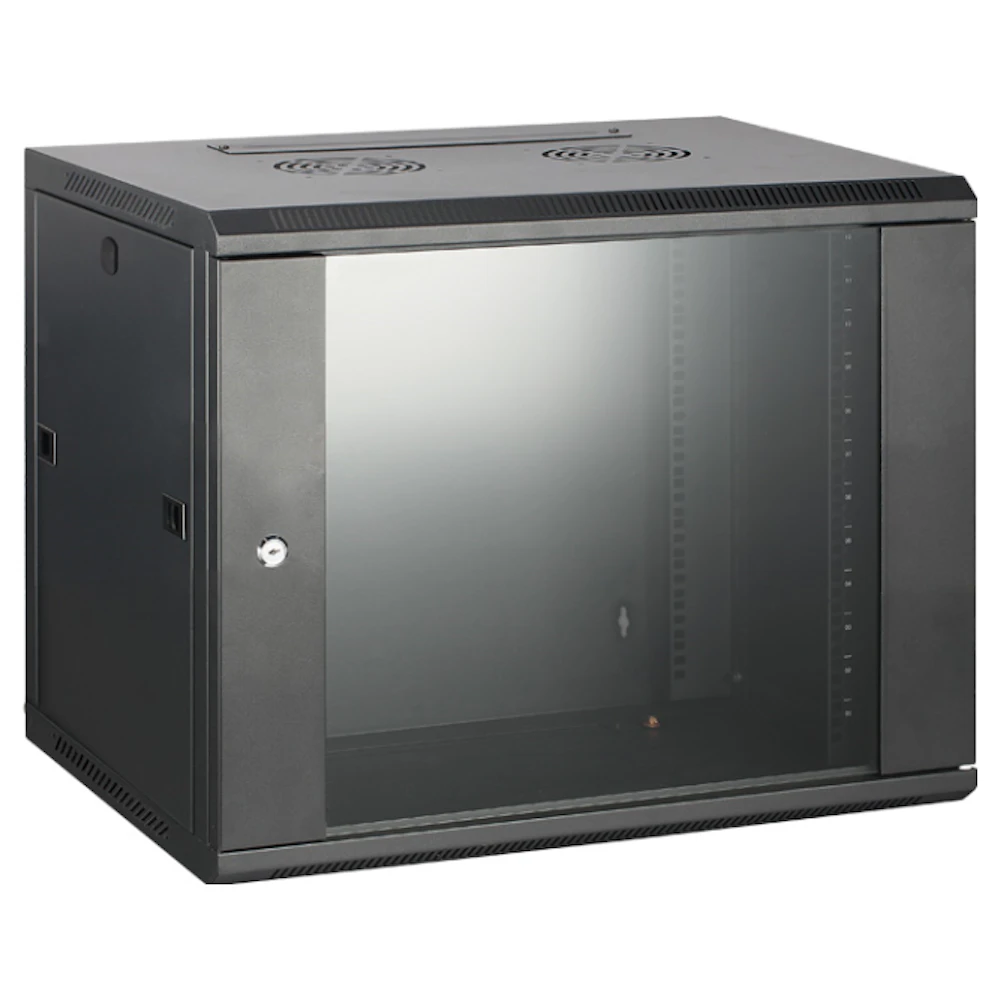Hypertec Wall Mount Enclosed 9RU (600W X 600D X 500H) Server Cabinet