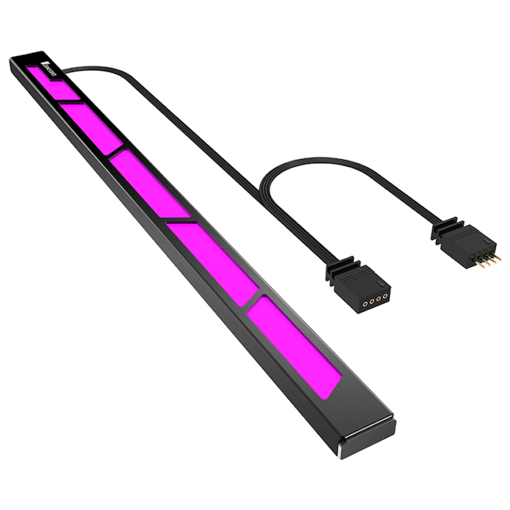 A large main feature product image of Jonsbo LB-3 RGB Lighting Strip