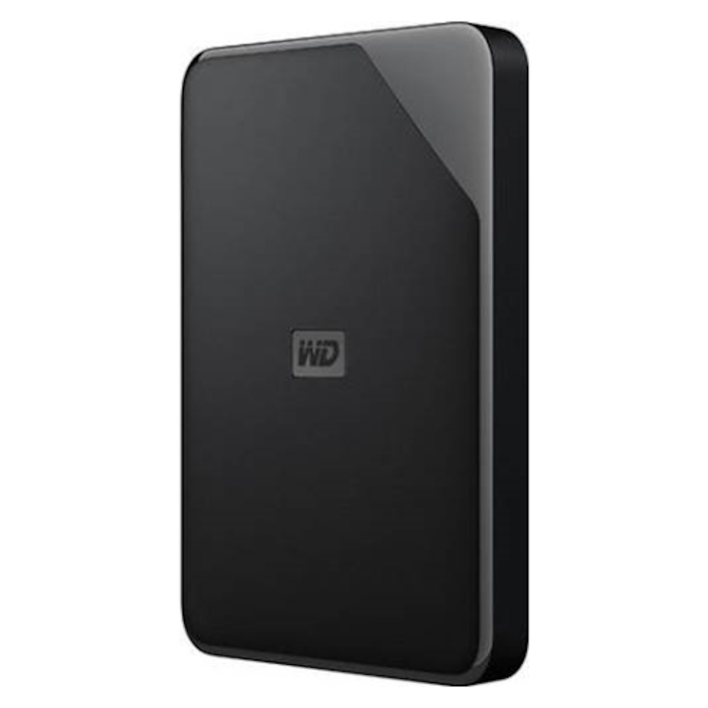 A large main feature product image of WD Elements SE Portable HDD - 2TB Black 