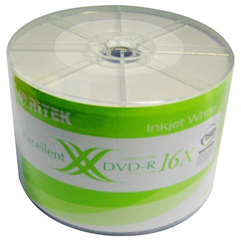 Product image of Ritek DVD-R 16x 50 Pack Printable - Click for product page of Ritek DVD-R 16x 50 Pack Printable