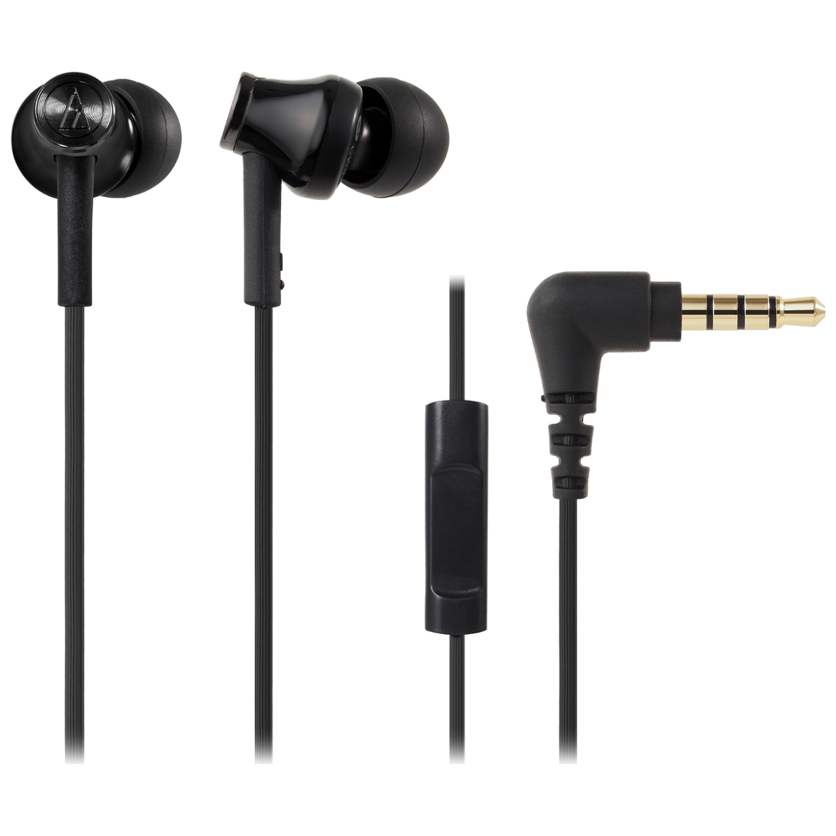 Audio Technica ATH CK350IS In Ear Earphones w In line Microphone