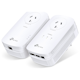 A small tile product image of TP-Link PA8033P KIT - AV1300 3-Port Gigabit Passthrough Powerline Starter Kit
