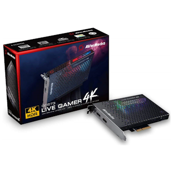 Product image of AVerMedia GC573 Live Gamer 4K RGB PCI-E Capture Card - Click for product page of AVerMedia GC573 Live Gamer 4K RGB PCI-E Capture Card
