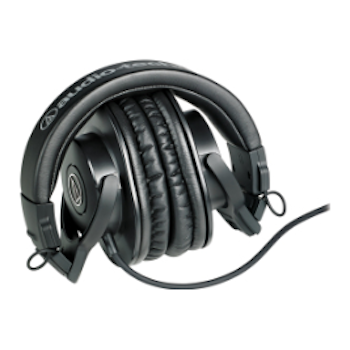 Product image of Audio Technica ATH-M30x Professional Studio Headphones - Click for product page of Audio Technica ATH-M30x Professional Studio Headphones