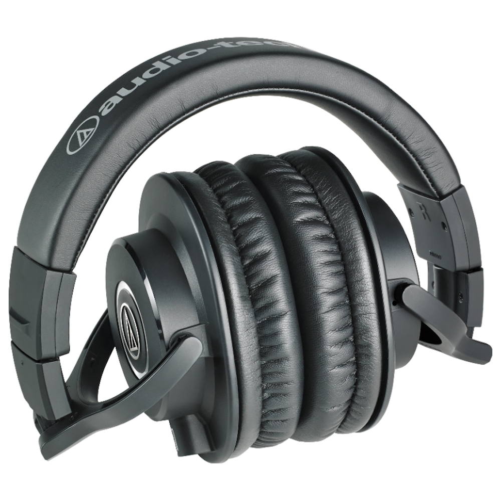 A large main feature product image of Audio-Technica ATH-M40x Professional Studio Headphones