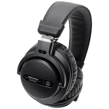 Product image of Audio Technica ATH-PRO5X Black Over-Ear DJ Studio Headphones - Click for product page of Audio Technica ATH-PRO5X Black Over-Ear DJ Studio Headphones