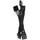 A small tile product image of Corsair Premium Individually Sleeved PSU Cables Pro Kit Type 4 Gen 4 (Black)