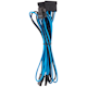 A small tile product image of Corsair Premium Individually Sleeved Pro Cables Kit Type 4 Gen 4 - Blue/Black